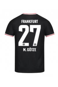 Fotbalové Dres Eintracht Frankfurt Mario Gotze #27 Venkovní Oblečení 2023-24 Krátký Rukáv